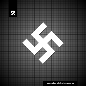 Swastika Logo Sticker